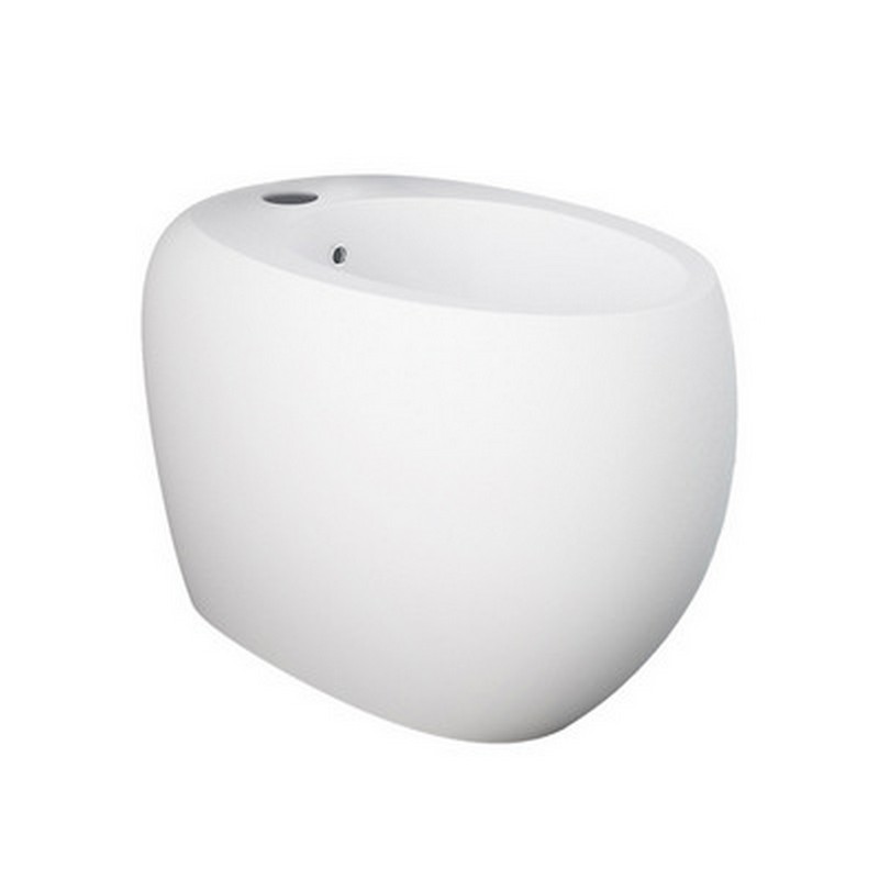 foto del prodotto bidet filo muro cloud bianco alpino
