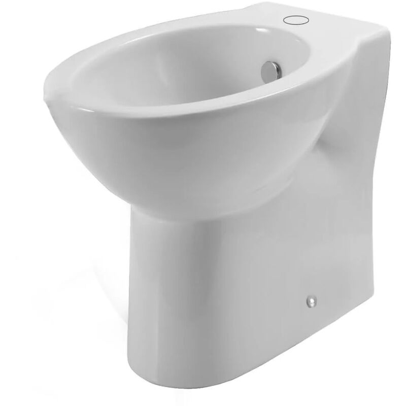foto del prodotto bidet filo parete porcellana bianco serie full 48 azzurra