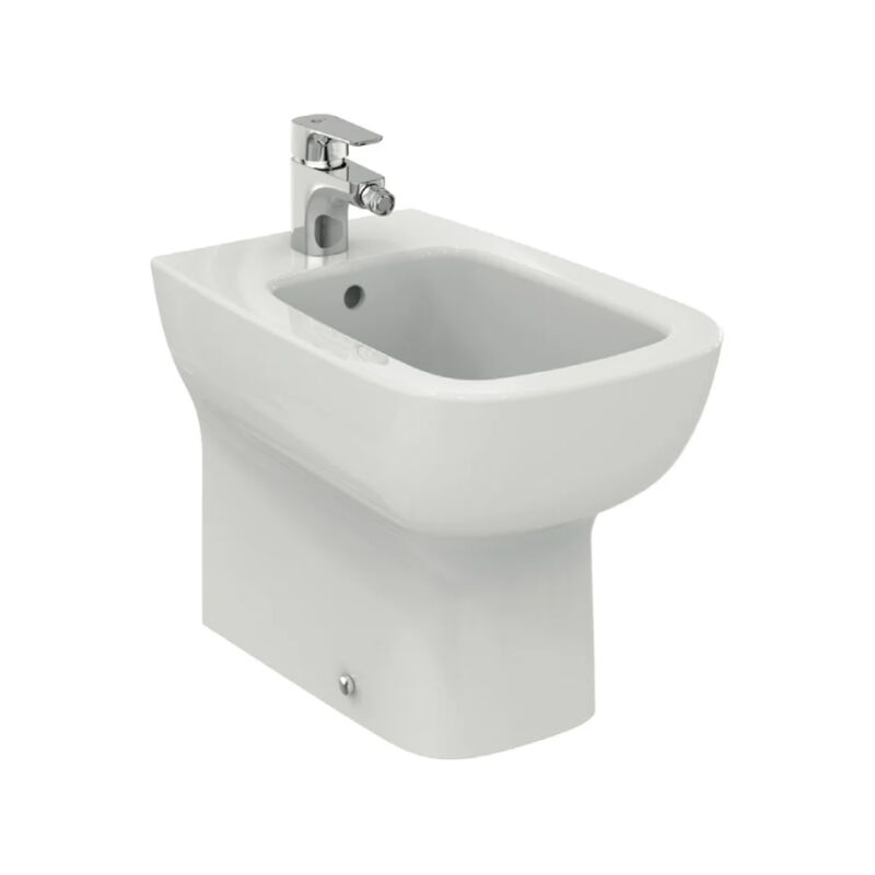 foto del prodotto bidet monoforo filoparete bianco lucido ideal standard esedra