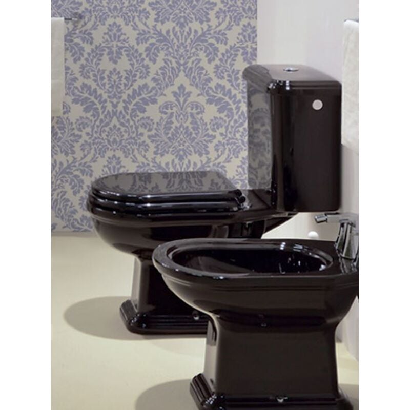 foto del prodotto bidet monoforo predisposto per 3 fori efi flaminia colore nero lucido