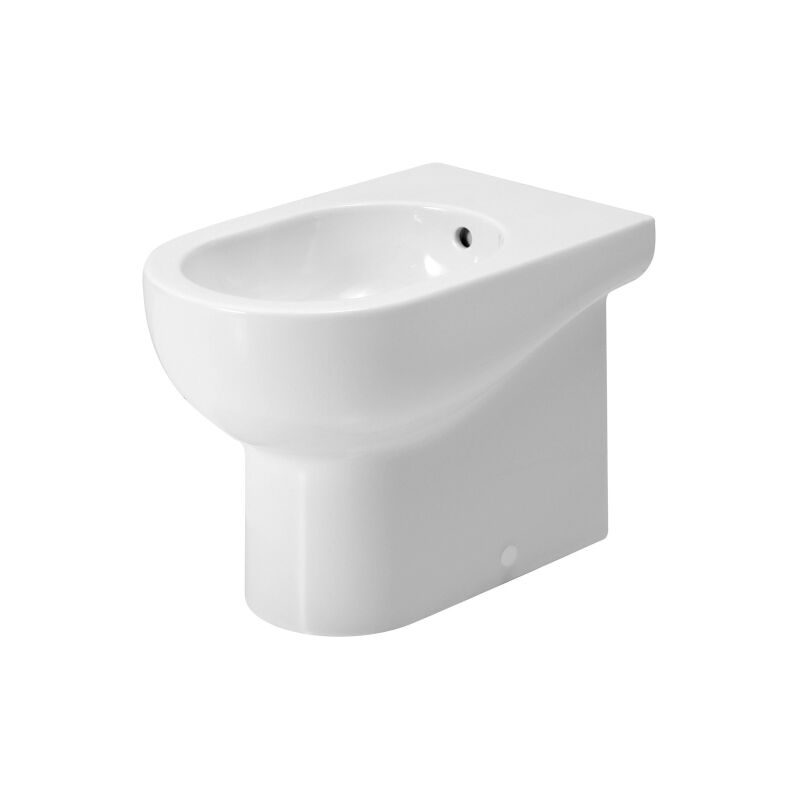 foto del prodotto bidet nuvola filomuro rialzato h48 bianco lucido di ceramica