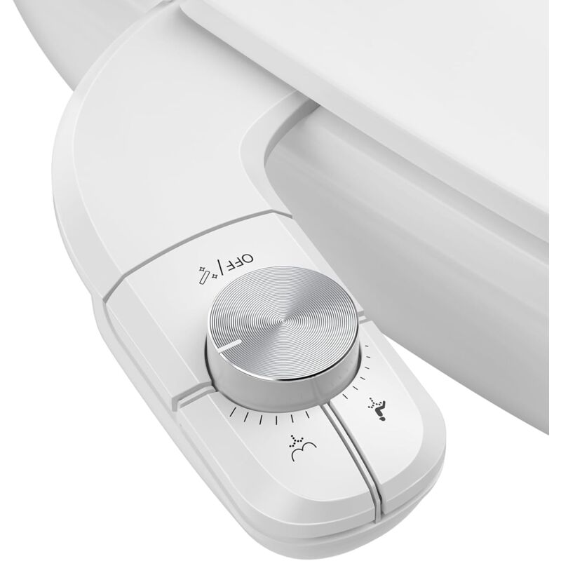 foto del prodotto bidet per wc giapponese non elettrico, doppio ugello telescopico, facile da installare, autopulente, pressione dell acqua fredda regolabile, pulizia