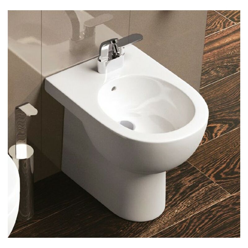 foto del prodotto bidet quick filomuro cm. 51x36 bianco lucido di ceramica flaminia