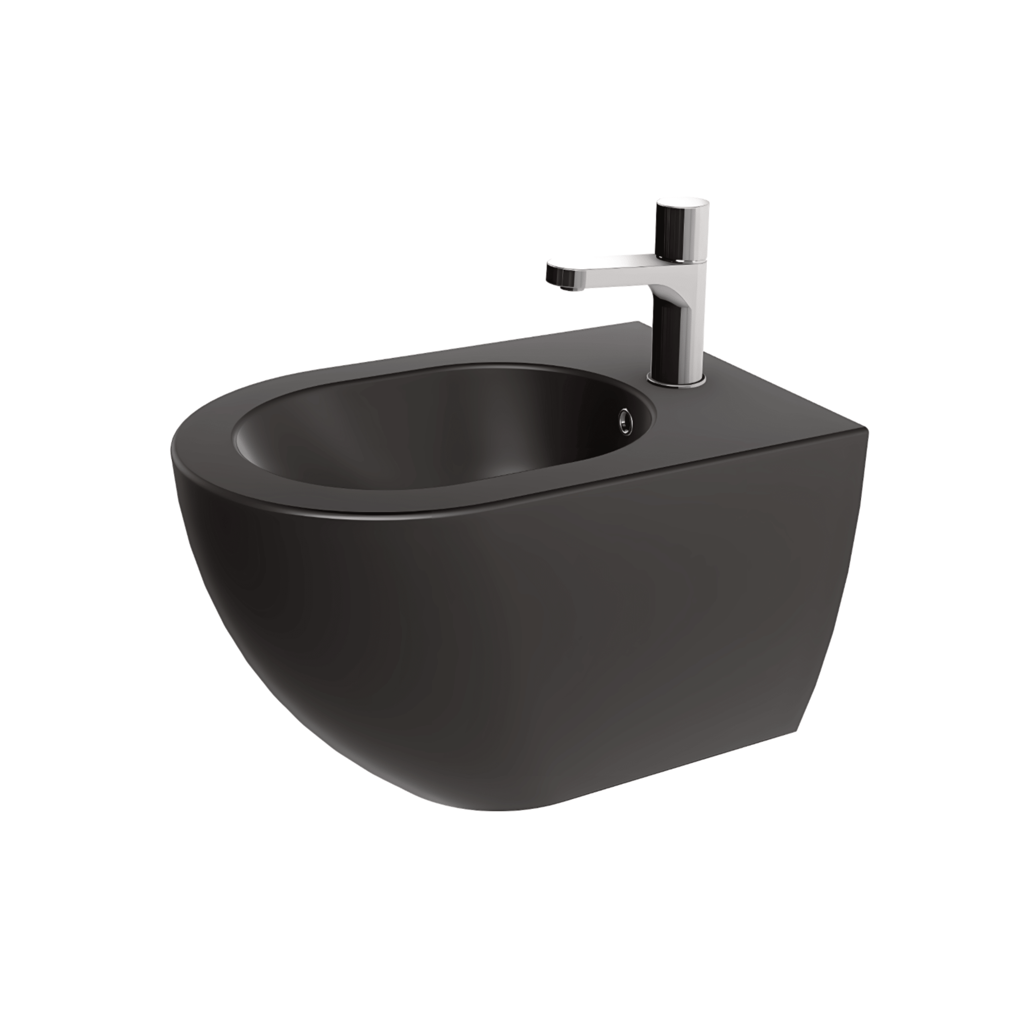 foto del prodotto bidet sospeso azzurra ceramica nero opaco quot comoda quot 