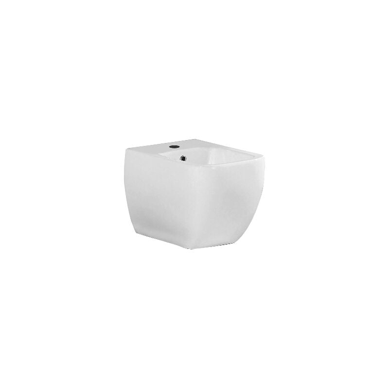foto del prodotto bidet sospeso con erogazione rubinetto