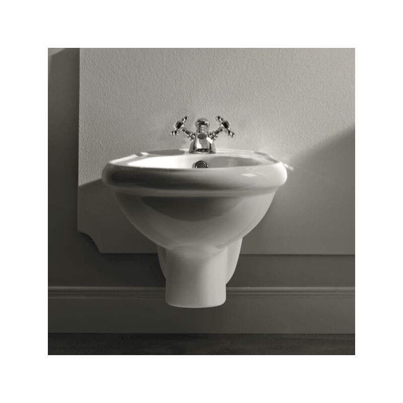 foto del prodotto bidet sospeso kerasan retrò bianco lucido