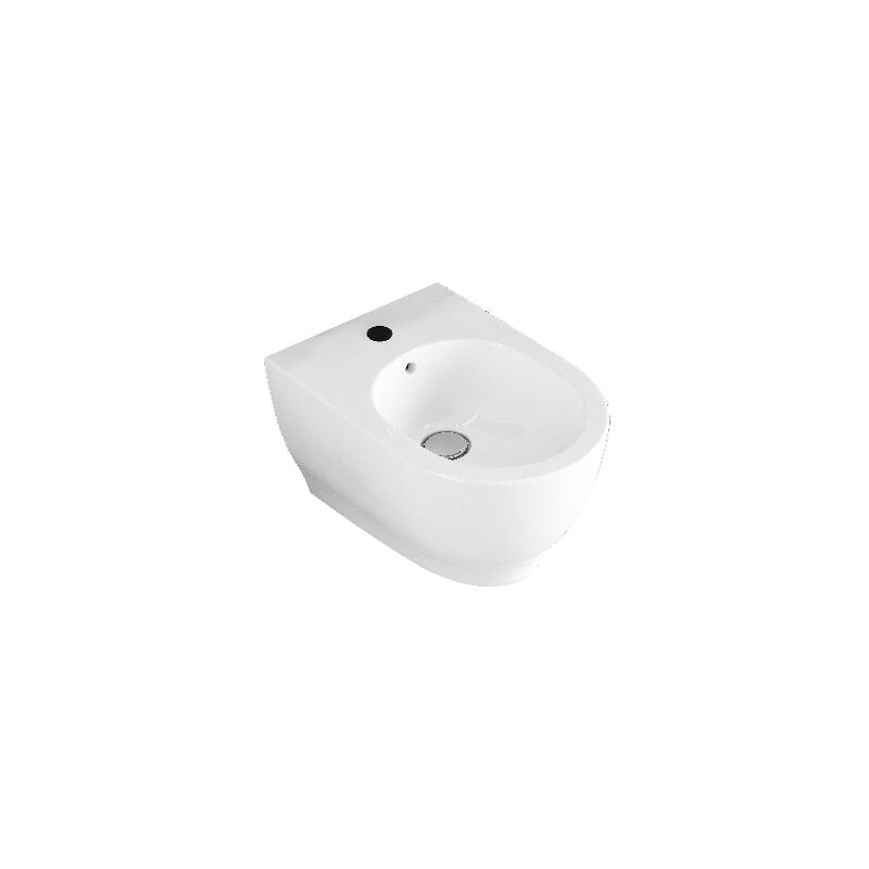 foto del prodotto bidet sospeso moon fissaggio nascosto erogazione rubinetto