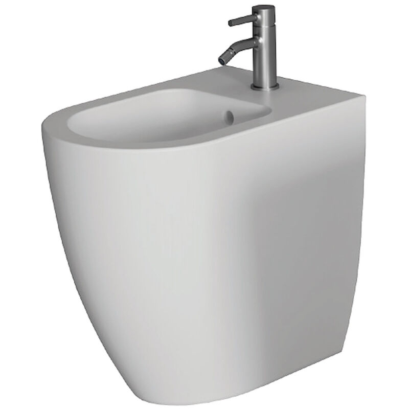 foto del prodotto bidet tiger h 50 a terra filo parete mf bco lucido fissaggi inclusi codice prod dsv17988 scelto da desivero
