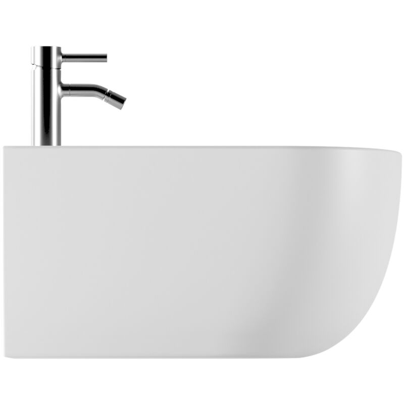 foto del prodotto bidet unica sospeso cm. 54x35 bianco lucido di ceramica alice