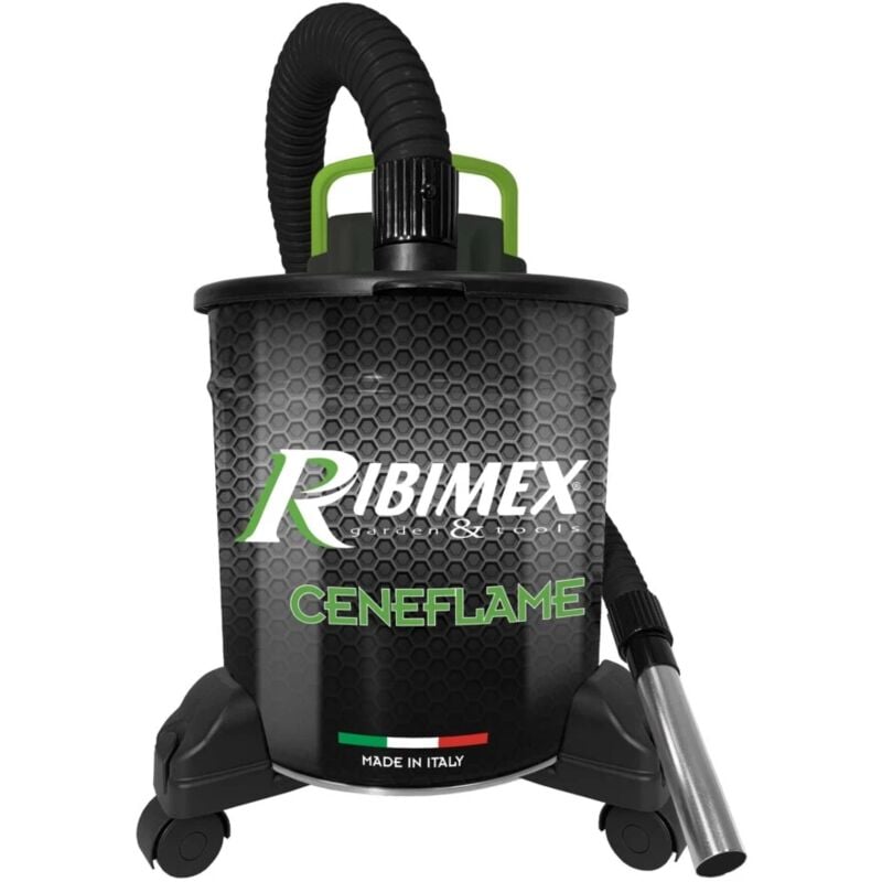 foto del prodotto bidone aspiracenere elettrico ribimex ceneflame 1200w