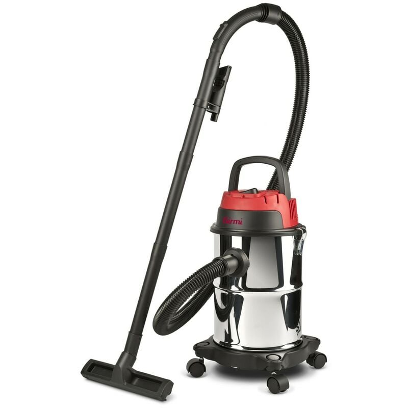 foto del prodotto bidone aspirapolvere inox 15 lt ap45 girmi