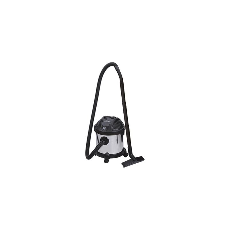 foto del prodotto bidone aspiratutto domo rac inox lt. 15 aspira solidi e liquidi
