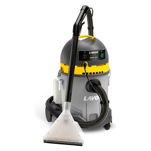 foto del prodotto bidone aspiratutto gbp 20 lavamoquette grigio e giallo 8 204 0073
