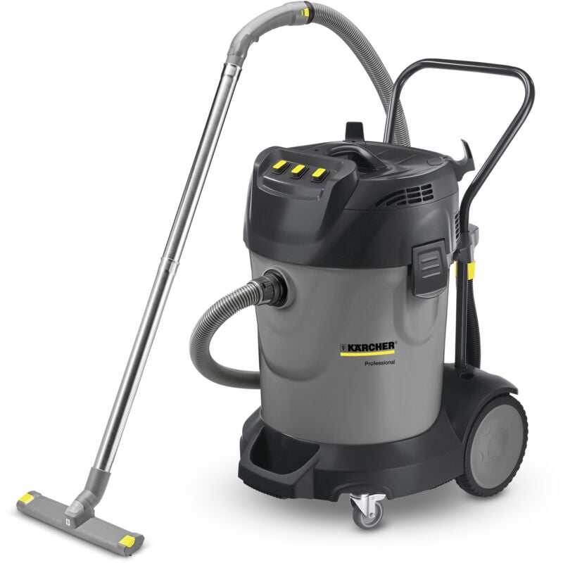 foto del prodotto bidone aspiratutto professionale nt 70 3 - portata aria 3 x 74 l s - aspirazione 254 25.4 mbar kpa - capacità del contenitore 70 l - karcher