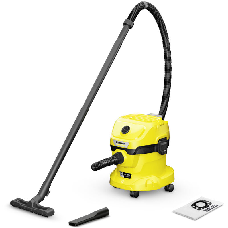 foto del prodotto bidone aspiratutto solido liquidi a batteria wd 2 18 v 12 18 potenza allacciata 270 w capacit vano raccolta 12 l materiale vano di raccolta 