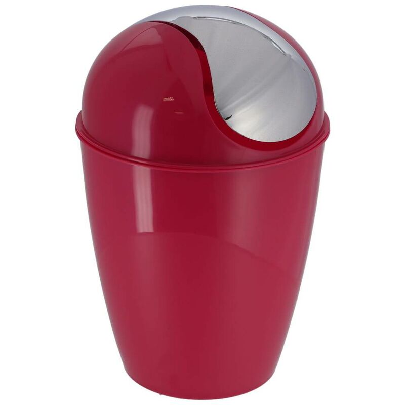 foto del prodotto bidone conico in pp con coperchio 5,6l fucsia tendance