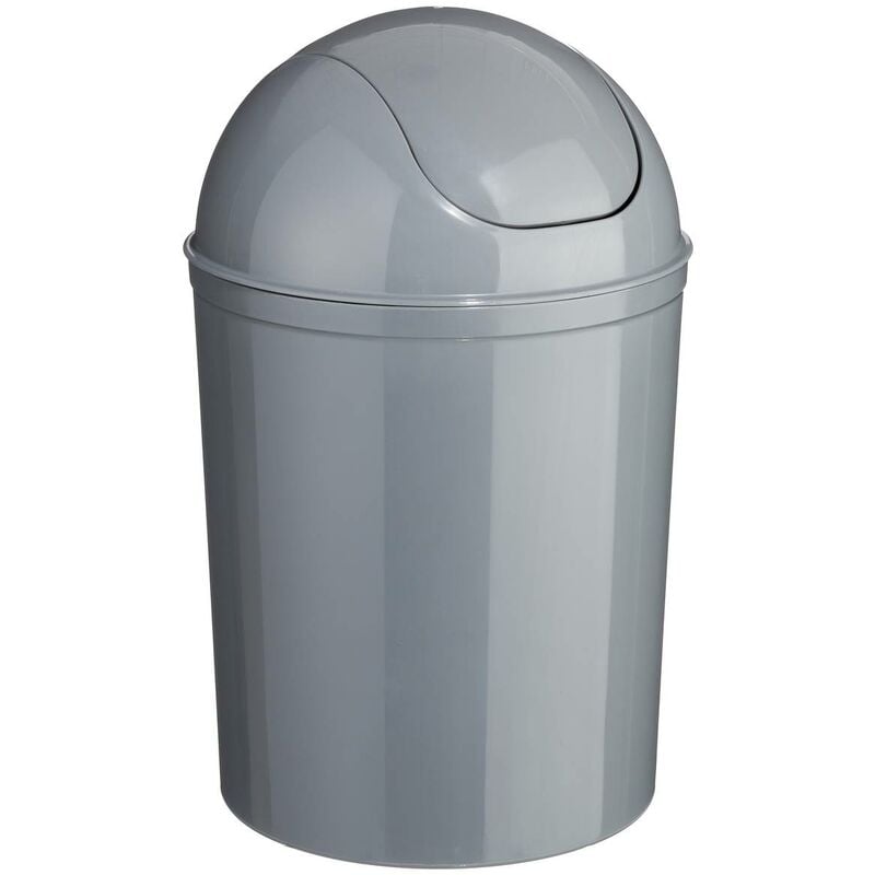 foto del prodotto bidone della spazzatura 7 l grigio 5five