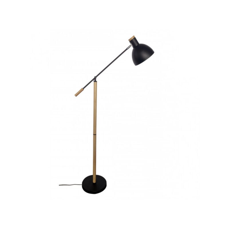 foto del prodotto biel 1xe27 nero faggio 151x25x70 cm regolabile a 360 e snodabile