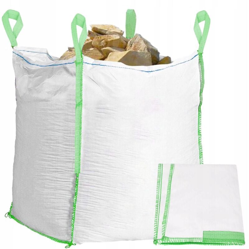foto del prodotto big bag sacchi forti per macerie aggregato pietra 1000kg nuovo bigbag contenitore