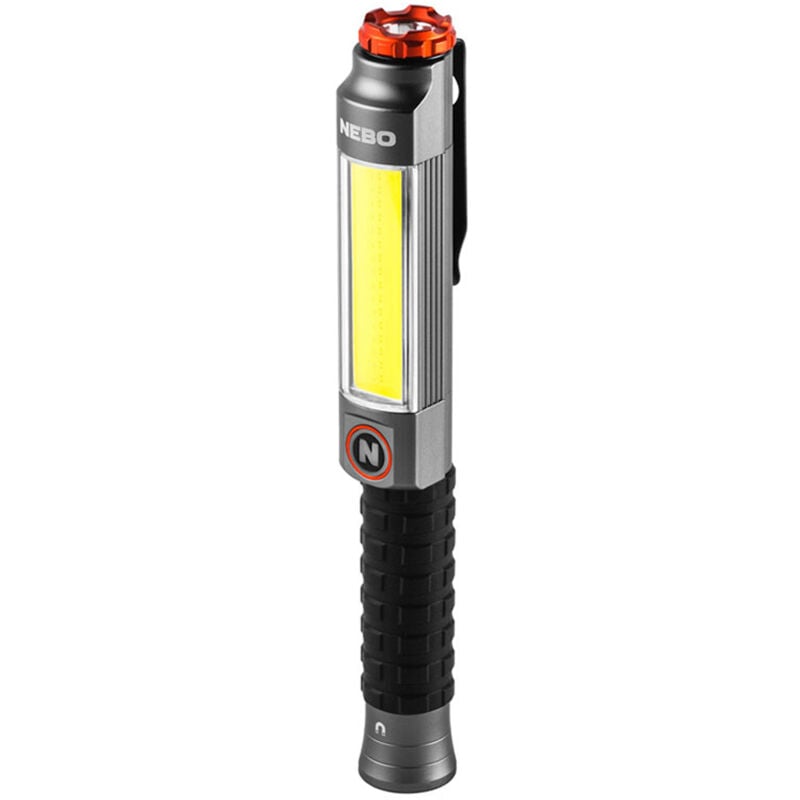foto del prodotto big larry lightde lavorode 3, torcia de 600 lumen con luce de lavoro cob, base magnetica de clip de tasca per l illuminazione a mani libere,