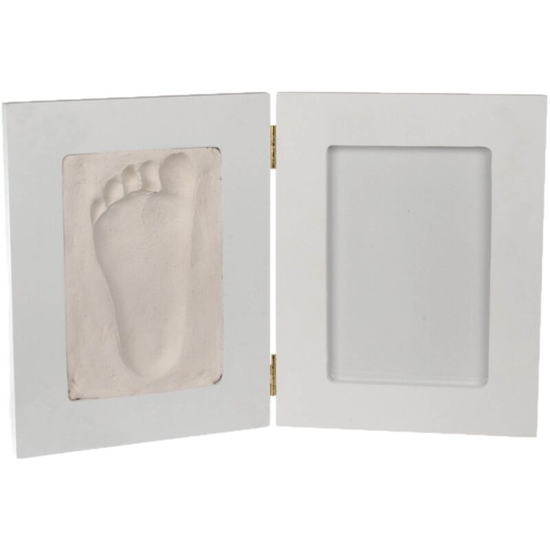 foto del prodotto bigbuy out of the blue 94 2256 set di cornici bilaterali fai da te, legno, bianco, 30x19x3.5 cm