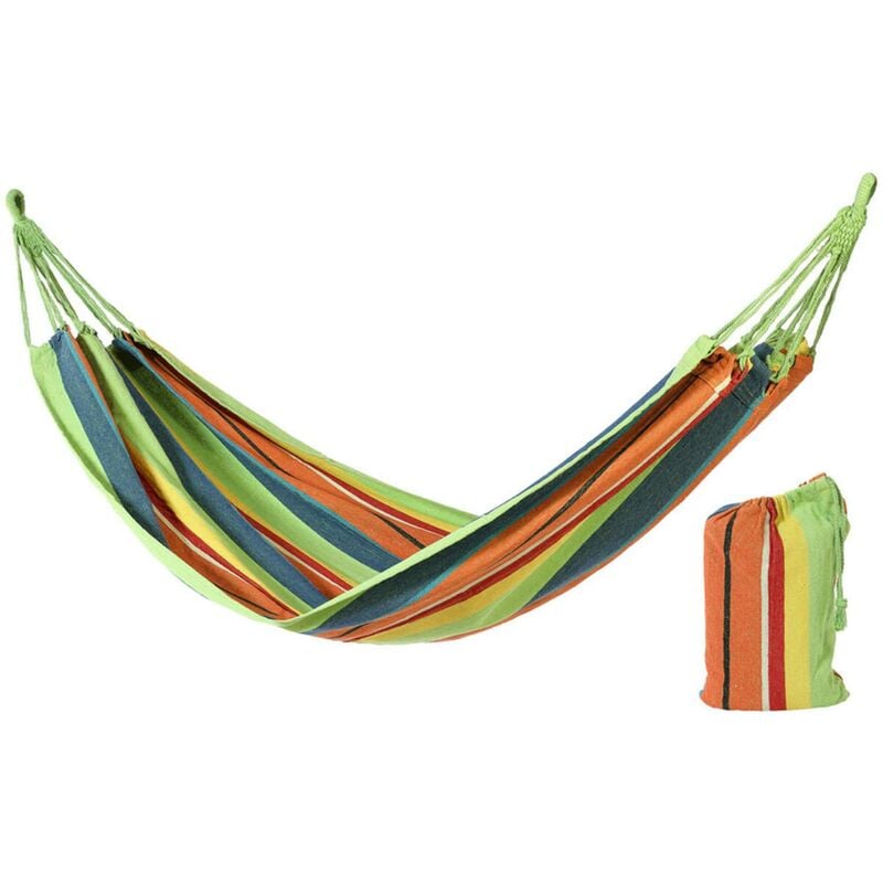 foto del prodotto bigbuy outdoor amaca sospesa, multicolore, est ndar