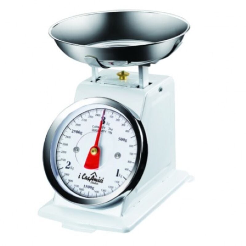 foto del prodotto bighouse it bilancia pesa alimenti modello ambra colore bianco capacita massima 3kg