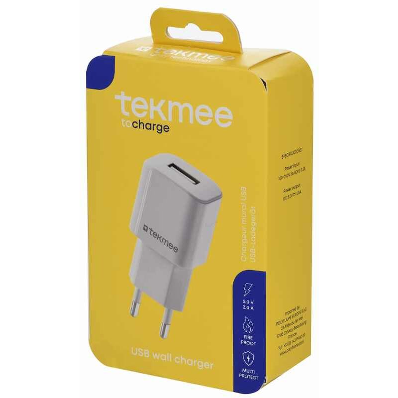 foto del prodotto bighouse it caricatore da parete usb 2a tekmee unversale iphone samsung