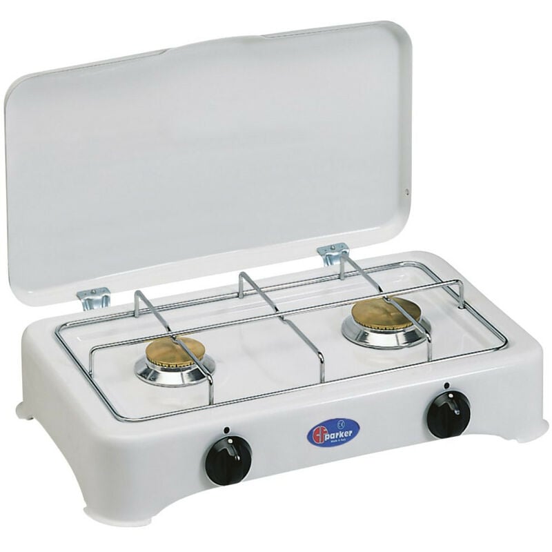 foto del prodotto bighouse it fornello a gas metano gpl a 2 fuochi cfparker mod. 5326c metano