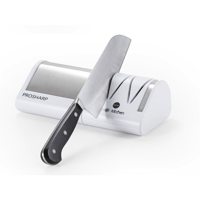 foto del prodotto bighouse it macom just kitchen 827 prosharp affilacoltelli elettrico professionale con dischi diamantati