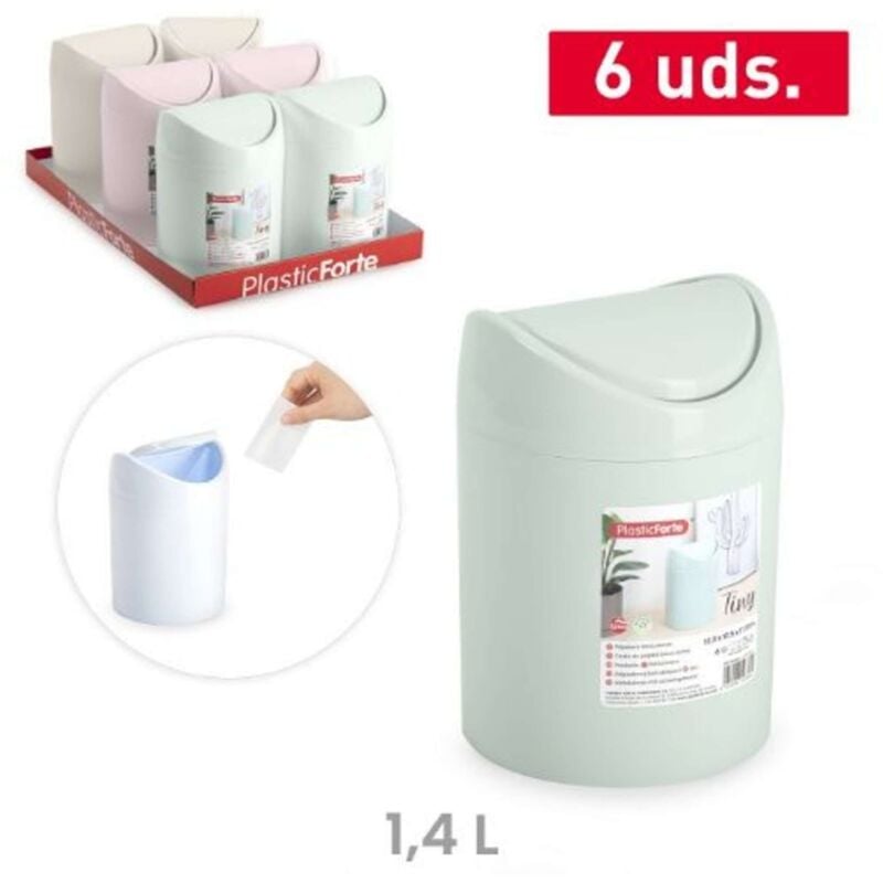 foto del prodotto bighouse it pattumiera tiny surt col. pl 149361a d12,5x17,5 cm