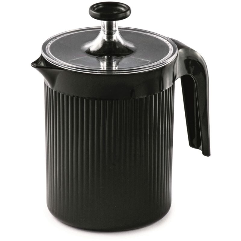 foto del prodotto bighouse it snips cremix cappuccinatore schiuma latte montalatte manuale per cappuccino colore nero 0,50 lt 10 x 14,50 x 15,30 cm made in italy 0 