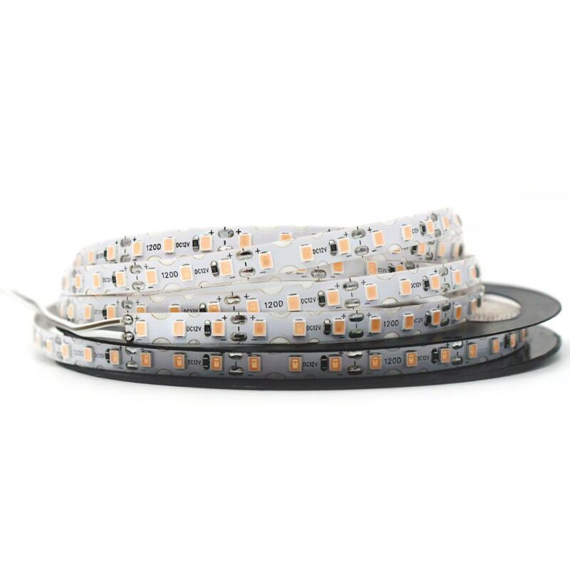 foto del prodotto bighouse it striscia led 2835 curvabile strip 120 led per metro pieghevole a s bobina da 20 mt 12v luce bianca fredda 6000k
