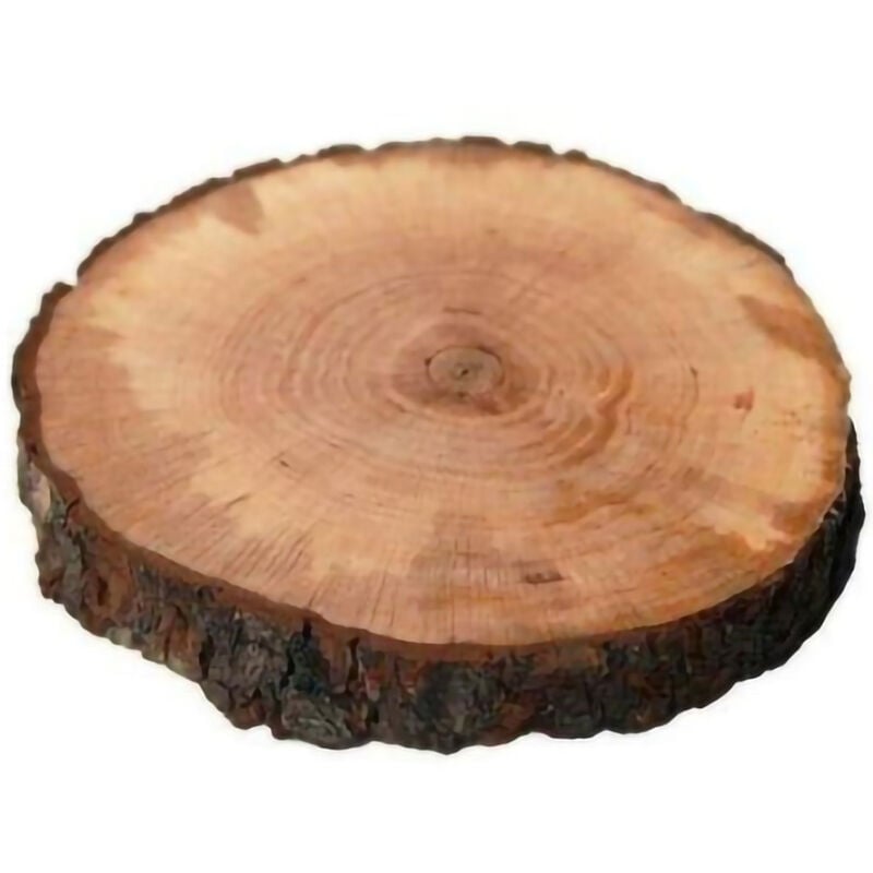 foto del prodotto bighouse it tagliere rotondo in legno corteccia diametro 25 28 tronco vassoio centrotavola