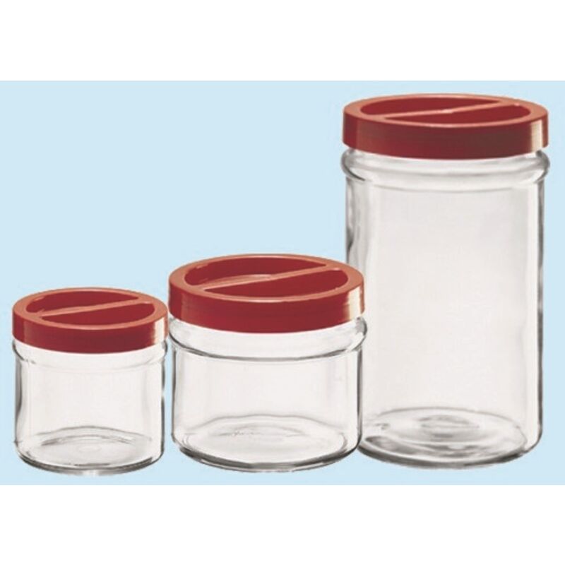foto del prodotto bighouse it vaso in vetro ortes con tappo da 250 ml set 6 pezzi fraschetti