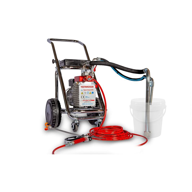 foto del prodotto bigmat pompa airless tecnover mod. testarossa supercinquemila per verniciatura a spruzzo