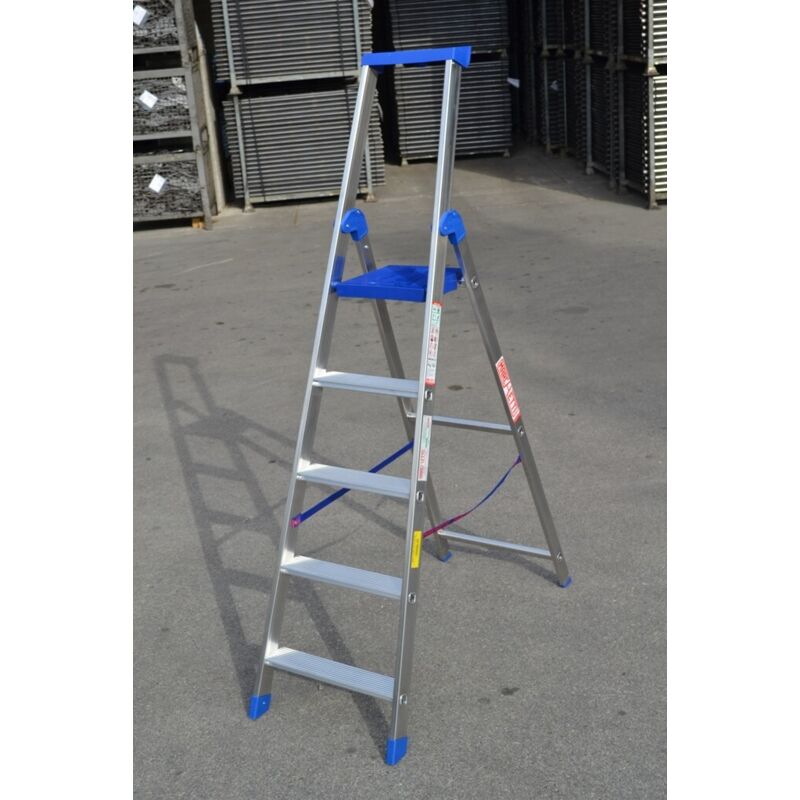 foto del prodotto bigmat - scala libretto climb evo en131 marchetti alluminio gradini 9 h.cm 225