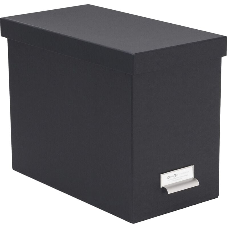 foto del prodotto bigso box of sweden contenitore per documenti con coperchio raccoglitori da scrivania con 8 cartelle sospese raccoglitori documenti in fibra di