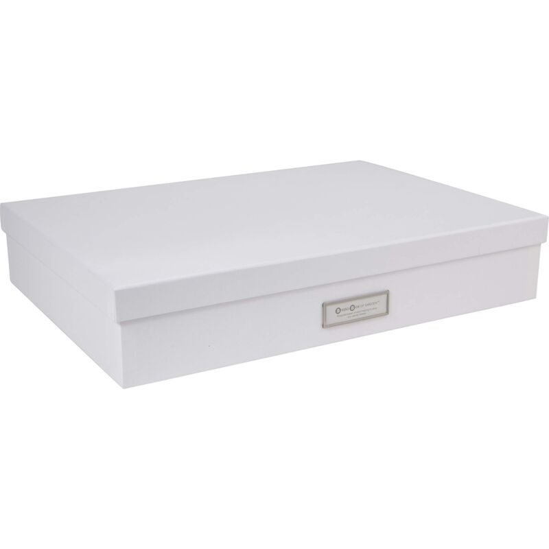 foto del prodotto bigso box of sweden portadocumenti scrivania per fogli formato a3 portadocumenti ufficio con coperchio e maniglia organizer portadocumenti in
