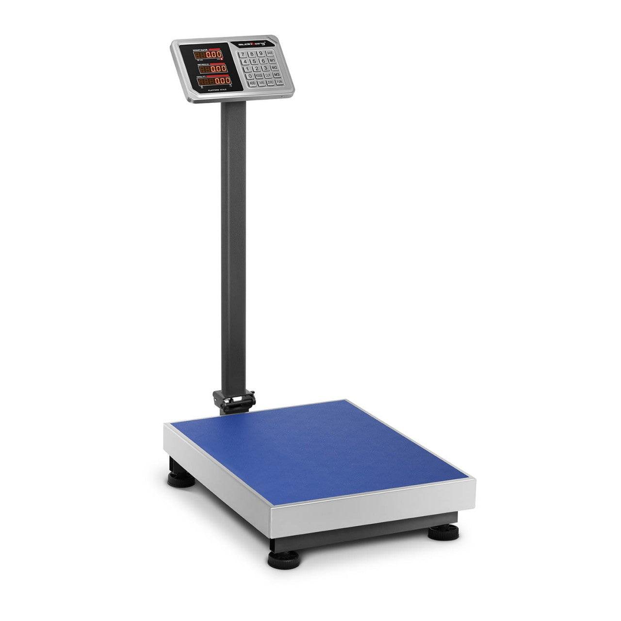 foto del prodotto bilancia a piattaforma 150 kg 20 g 60 x 45 cm acciaio inox 14 0000638