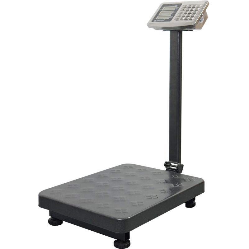 foto del prodotto bilancia a piattaforma, elettronica, piccola, funzione tara fino a 300 kg wagpro p300