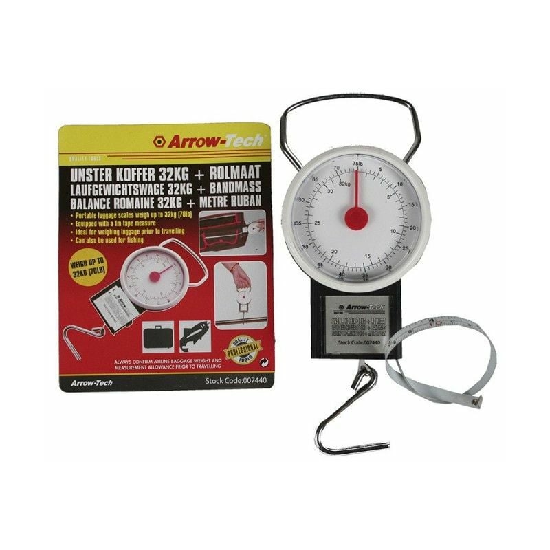 foto del prodotto bilancia analogica benson tools metallo plastica