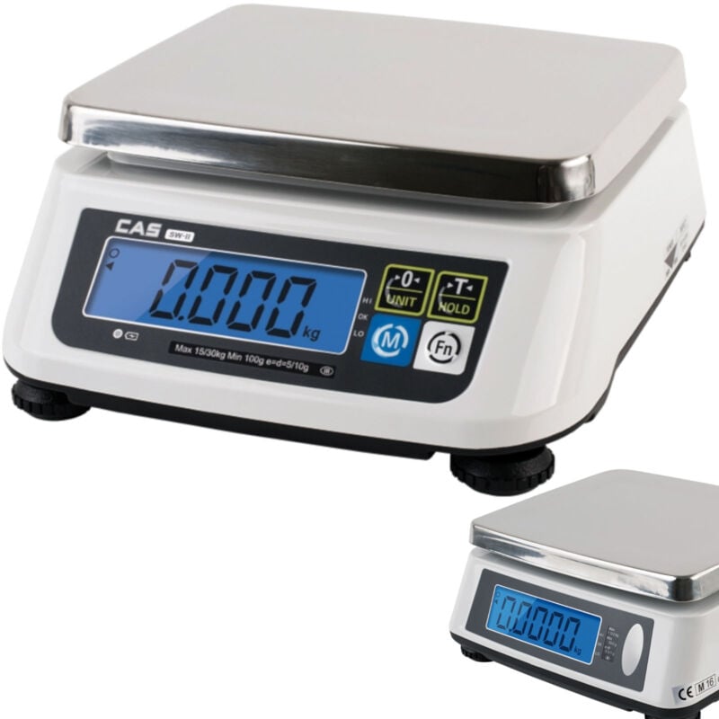 foto del prodotto bilancia da cucina cas con legalizzazione 30kg / 10g - cas 580424
