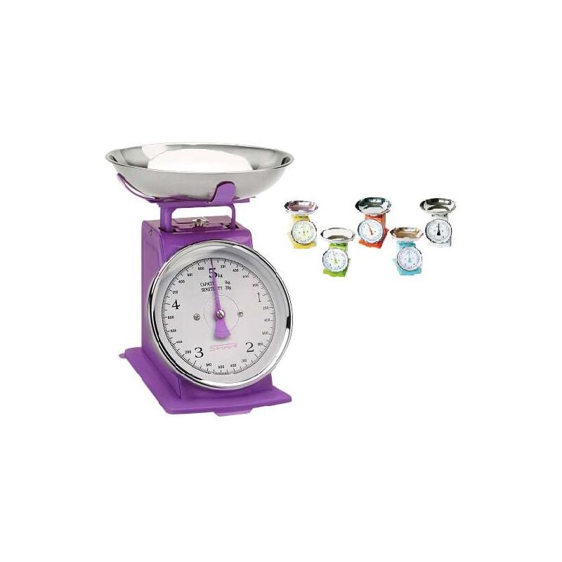 foto del prodotto bilancia da cucina colour kg.5 cm. 20x21x25,5 h