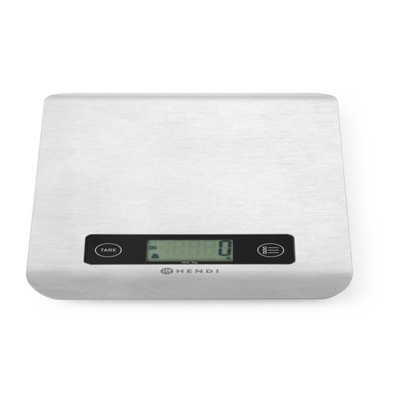 foto del prodotto bilancia da cucina digitale, display lcd digitale e tattile, alta precisione, max. 5 kg, 1 batteria al litio da 3v tipo cr2032 inclusa, 169x218x h 13