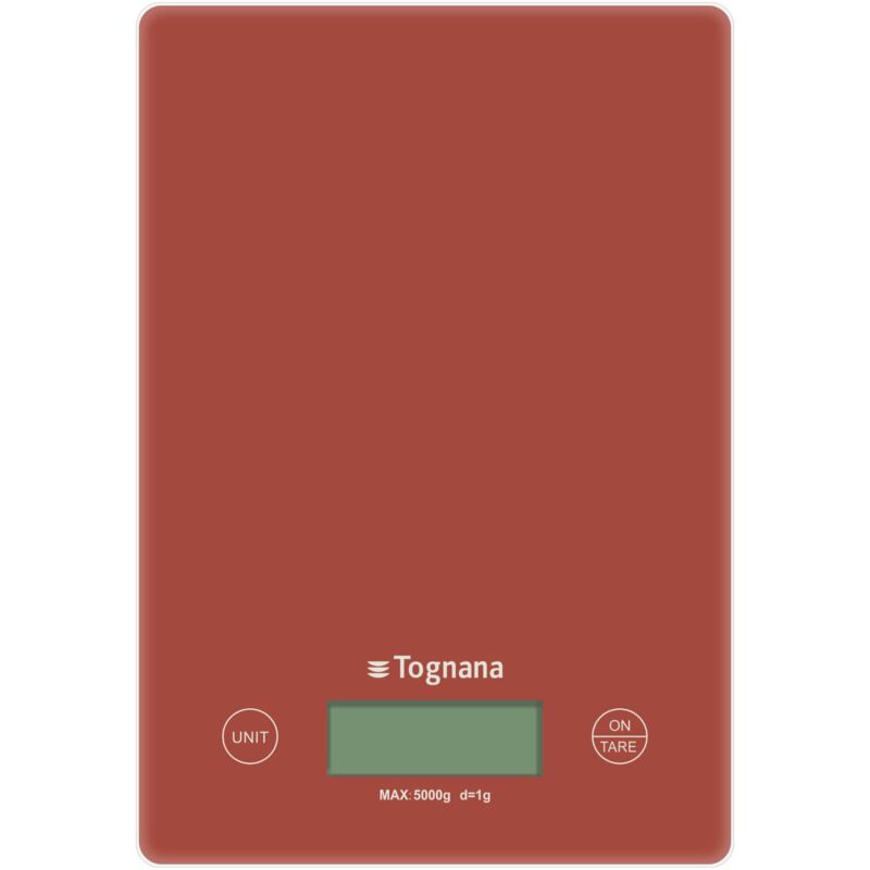 foto del prodotto bilancia da cucina digitale iridea 5 kg rosso