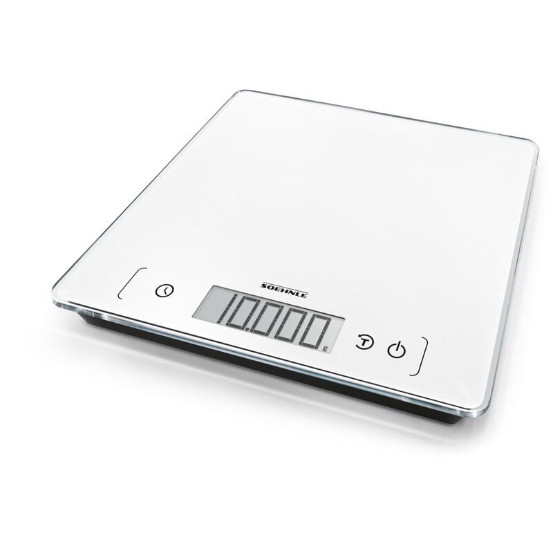 foto del prodotto bilancia da cucina elettronica 10kg 1g bianca 0861505 soehnle