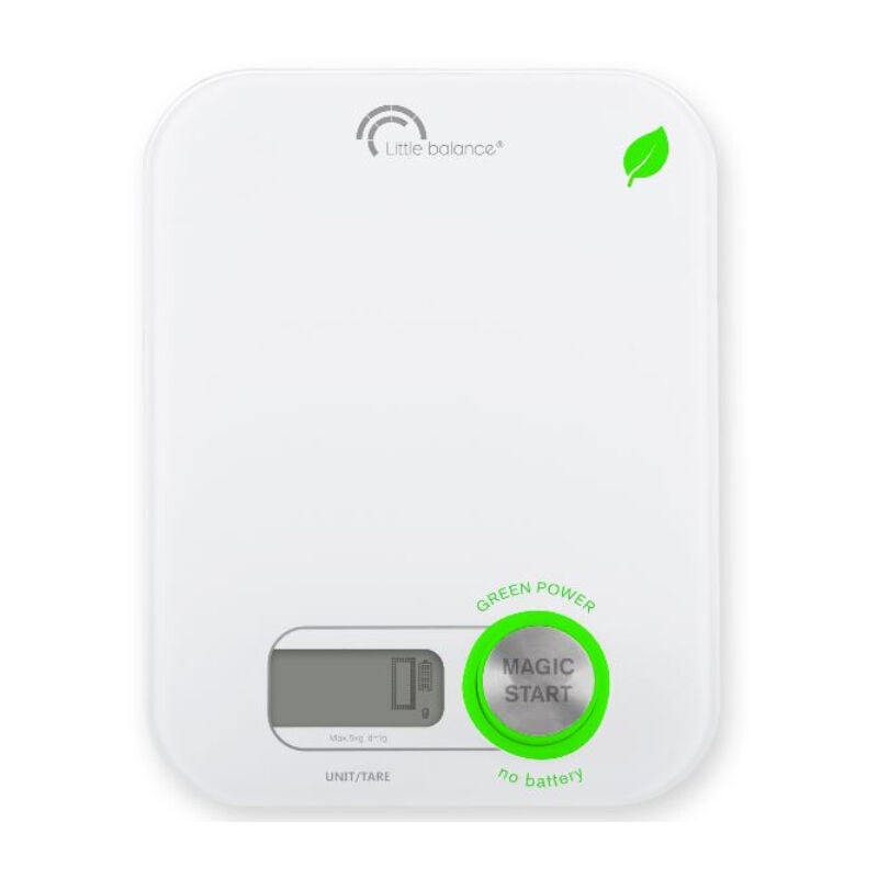 foto del prodotto bilancia da cucina elettronica 5kg 1g bianca 8198 little balance