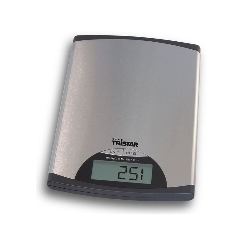 foto del prodotto bilancia da cucina elettronica 5kg 1g kw2435 tristar