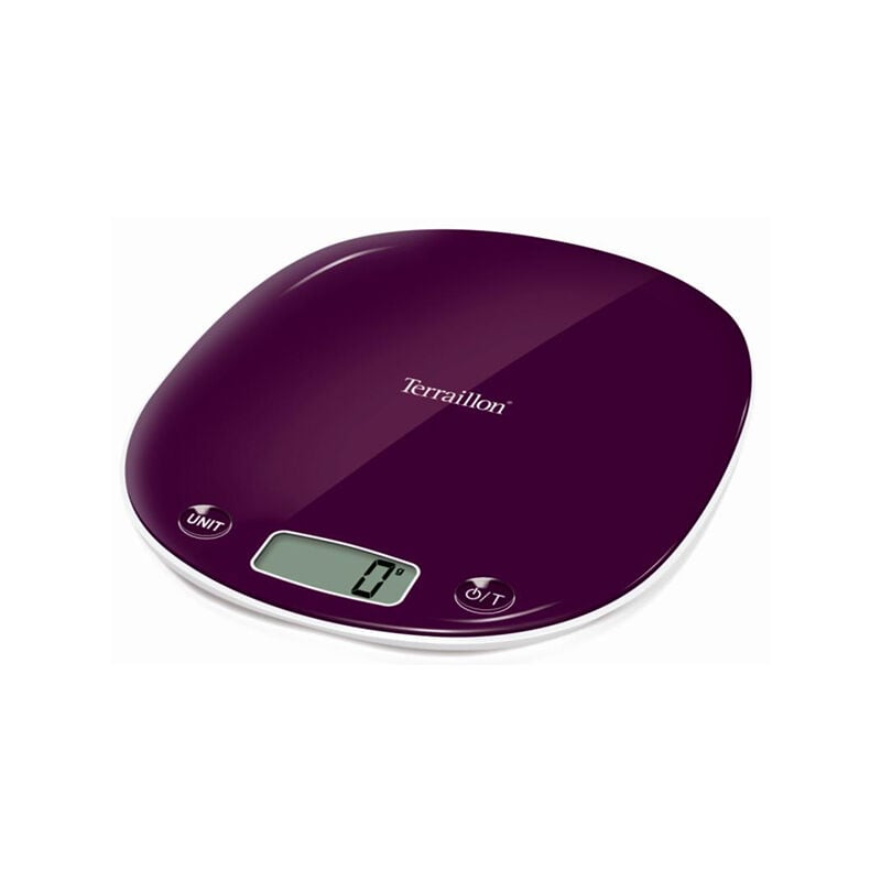 foto del prodotto bilancia da cucina elettronica 5kg 1g prugna 12050 terraillon